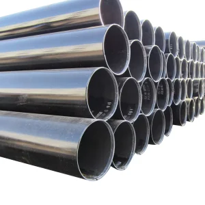 Bevel End LSAW Welded Steel Pipe Custom Size Welded Tube