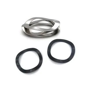 Bicycle Bottom Bracket Adjust Washers 24Mm 30Mm Split Stainless Steel Wave Washers