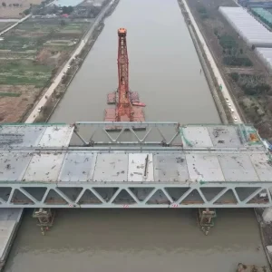 Big Span High Load Steel Truss & Box Girder Bridges with Galvanized Coating