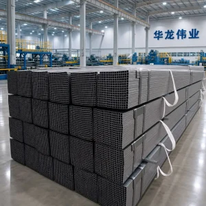 Black Annealed Square Steel Tube 30mm x 30mm x 1.2mm Wall for Stair Railing