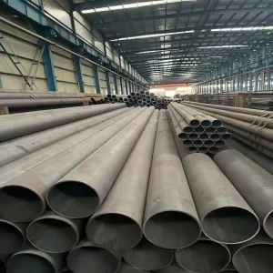 Black Carbon Steel Circular Pipe ERW Welded Tube for Mechanical Components Automotive Parts Fabrication