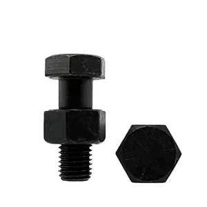 Black Heavy Hex Structural Bolt ASTM A325 Steel