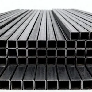 Black Square ERW Cold Rolled Thick Wall Steel Tube for Furniture Structure Oil Pipe Applications