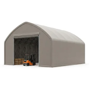 Bonded Warehouse Industrial Outdoor Fabric Building Clear Span Secure Steel Frame Custom