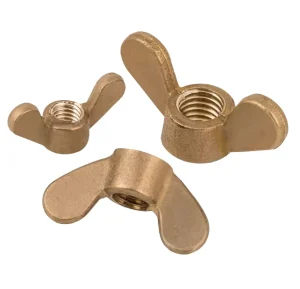 Brass Stainless Steel 304 316 Din 934 A2 70 A4 70 Nut Metric Inch Butterfly Nut