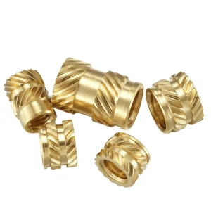 Brass Threaded Insert Nut for Plastic Metric and Inch Fasteners Factory