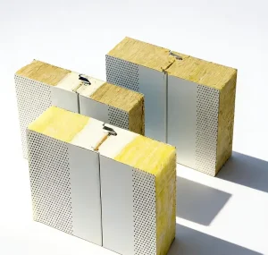 Budget Friendly Rock Wool Sandwich Panel PU Sealed Edge Easy Installation Custom Size for Logistics Warehouse Wall Roof