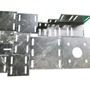 Building Material 300*300*6 Hot Dip Galvanized Embedded Board Steel Plate Embedded Parts Pre embedded Plate Processing