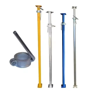 Building Supplies Telescopic Steel Columns Steel Support Scaffolding Lifting Jack Durable Heavy Duty Steel Pillar