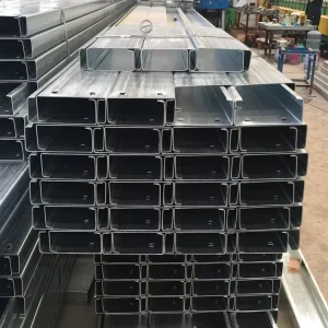 C Channel 6×10.5 Standard Size of C Purlins Black Carbon Steel Channel Profiles