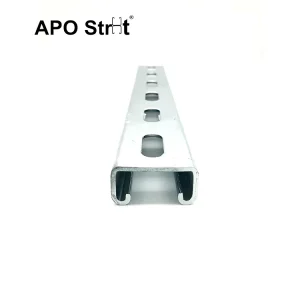 C Channel Hot Galvanized Steel Design of Seismic Support and Hanger Awning Wall Mount Brackets