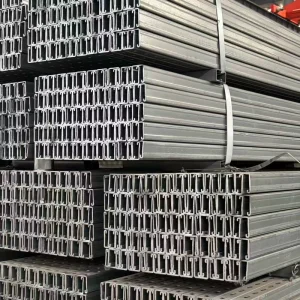C Channel Slotted Steel Framing Channel For Cable Tray Support Equipment Mounting And Building Construction