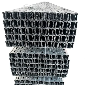 C Channel Steel Purlin ASTM A653 Standard Customizable Length ISO 9001 CE Certified
