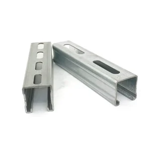 C Purlins Galvanized Steel Strut Slotted Construction Section C Channel Steel