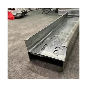 C-Shaped Steel and C Type Channel Steel Purlin Light Weigh Galvanized Profiles C Shape Steel Purlin