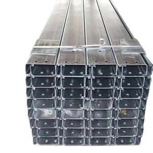 C Shaped Steel and C Type Channel Steel Purlin Lightweight Galvanized Profiles C Shape Steel Purlin