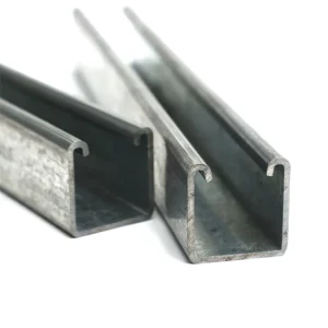 C Steel Roof Purlins Structure Channel Unistrut Steel Channel Galvanizli U Elik Iron Slotted Channel