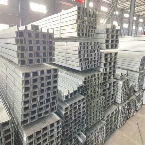 C U Section Channel Steel Beam Profile Galvanized Hot Rolled Low Carbon Steel Channel