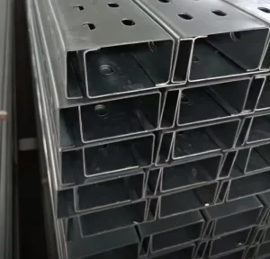C channel Steel Hot Rolled Profile Steel Channel U Slotted for Metal Building Materials Manufacturing