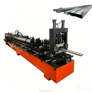 C140 Light Steel Frame Roll Forming Machine with PLC Control for Steel Buildings