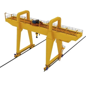 CE Approved 10 Ton 16 Ton 40 Ton Double Beam Gantry Crane for Industrial Steel Plant Use