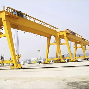 CE Approved 32 Ton 50 Ton 100 Ton Double Main Beam Gantry Crane for Steel Plant Transfer System
