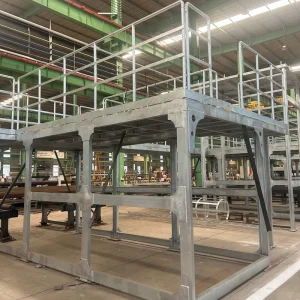CE Certified Heavy Galvanized Precision Fabrication Steel Platform for Bending Welding Processing Structural Steel Structures