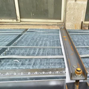 CE Certified Hot Dipped Galvanized Steel Bar Grating Custom Size Industrial Platform Walkway Grate