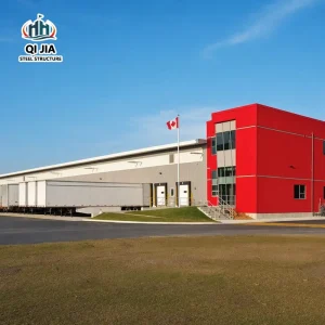CE Certified Strong Bearing Capacity Steel Structure Framework for Industrial Logistics Yard Construction