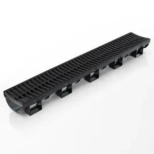CE Certified U Shape Drain Channel 80x35x1000mm HDPE Polymer Concrete Rainwater Gutter