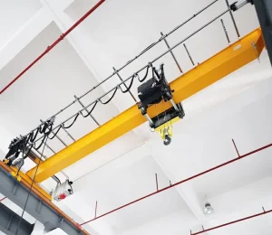 CE European 5ton 10ton 15ton Movable Single Girder Roof Traveling Overhead Bridge Crane With Hoist
