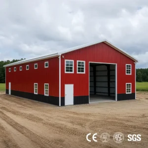 CE ISO Certified Prefabricated Steel Warehouse Building with Free Drawing and Technical Support Steel Structure Workshop