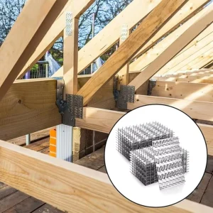 CE Standard Galvanized Timber Nail Plate 1.5mm Thickness Truss Connector Metal Mending Plate for Timber Frame Support