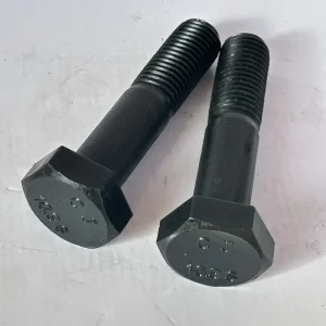 CJ 10.9S Black Oxide Steel Structure Use High-strength Large Hexagonal Bolts GB/T 1231 M24*80 with Nut and Washers