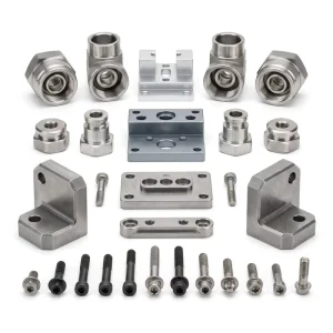 CNC Machining Parts For Industrial Pipe Fitting Stainless Steel Bracket Bolt Components
