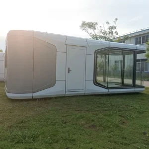 Canadian Winterized Capsule House Cozy Pod House for Snowy Retreats