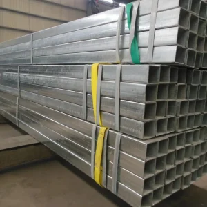 Carbon Hot Dip Galvanized Square Tube Hot Dipped Galvanized Square Tube 38×38 Round Galvanized Carbon Steel Tube Supplier