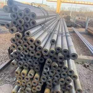 Carbon Round Tube API Certified High Strength Tubing for Automobile Chassis and Engine Parts Seamless Steel Pipe