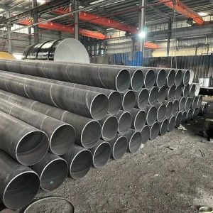 Carbon Spiral Steel Tube Stormwater Drainage Pipeline Anti Corrosion Surface Q235B Q355B 6 30mm Thickness Bending Oil Pipe