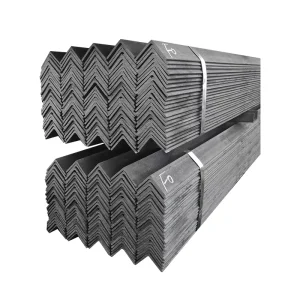 Carbon Steel Angle A36 Q235B SS400 S235JR L Profile Hot Dipped Galvanized Equal and Unequal Q235B Angel MS Steel Angle Iron Bar