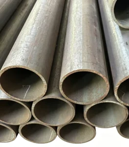 Carbon Steel Butt Welded Round Pipe Circular Steel Tube High Precision ASTM A1008 A1008M Dia 20mm 76mm Various Diameters