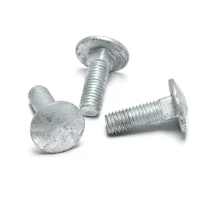 Carbon Steel Carriage Bolt Fastener for Heavy Duty Metal Frames