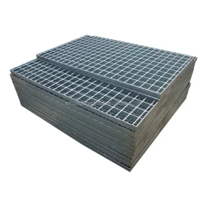 Carbon Steel Floor Drain Grate Galvanised Steel Pavement Structure Drainage Grating Cover Metal Steel Grating