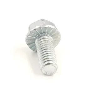 Carbon Steel Hex Flange Bolts M5-M14 Full UNF Thread Zinc Plated Without Accessories
