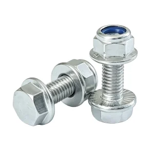 Carbon Steel Hex Head Bolts M10 Grade 4.8 Black Oxide DIN931 DIN933 High Tensile Fasteners Industrial Machine Assembly Hardware
