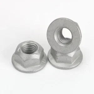 Carbon Steel Self Locking Flange Nut Class 10 ISO 7044 Eco Dacromet 720h Hexagon Locknut for Machinery