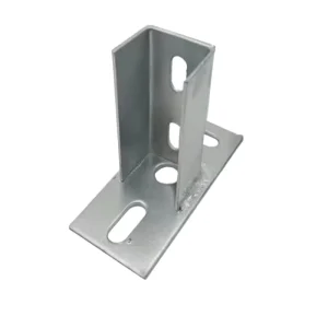 Carbon Steel Solar Panel Mounting Bracket Connection Base Two Holes Three Holes Four Holes Bracket