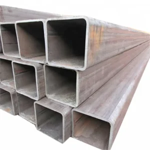Carbon Steel Square Rectangle Tube Pipe Hollow Section Black Carbon Steel Tube Square Pipe Rectangular Steel Pipe