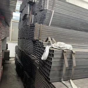 Carbon Steel Square Tube Hot Rolled Galvanized Rectangular Hollow Section Tubes with Cutting Bending Welding