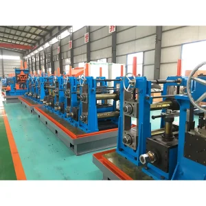 Carbon Steel Square Tube Making Machine Round Steel ERW Pipe Making Machinery